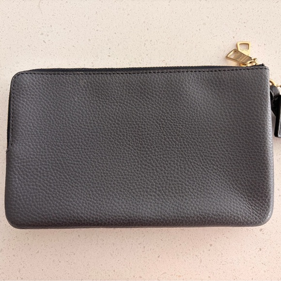 COACH Midnight Blue Leather Wristlet and Wallet Set - Picture 6 of 14